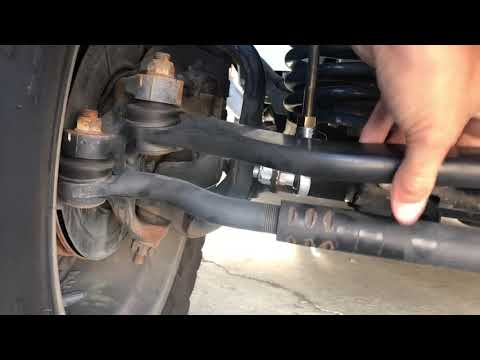 Jeep Wrangler loose Drag link and tie rod