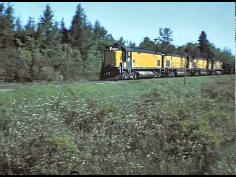 Hi nose Alco C 628s on the Chicago North Western