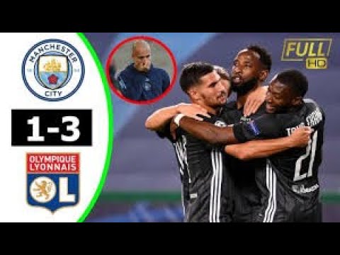 MAN CITY 1-3 LYON |  HD Highlights