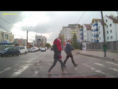 Orasul Vaslui 2015 traseu str Calugareni - bld Traian camera video auto Full HD 1080p