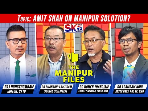 "AMIT SHAH ON MANIPUR SOLUTION?" ON "THE MANIPUR FILES" [10/05/24] [LIVE]