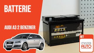 Youtube thumbnail of video "Batterie wechseln Audi A3 2 1.2 TFSI 🔋"