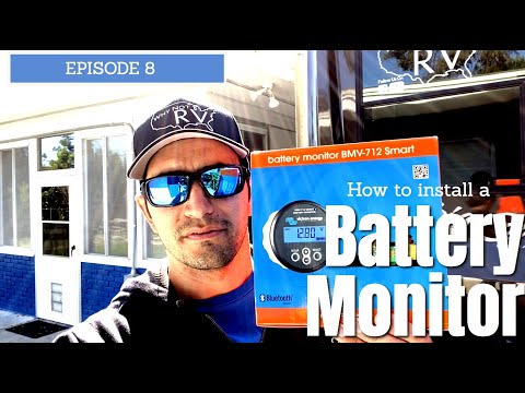How to Install a Battery Monitor BMV-712 from Victron Energy - Why Not RV: Episode 8