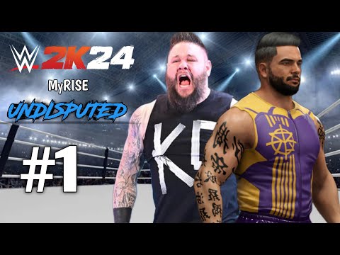 WWE 2K24 MyRise: Undisputed Gameplay Walkthrough Part 1 - No Commentary | [4K60]