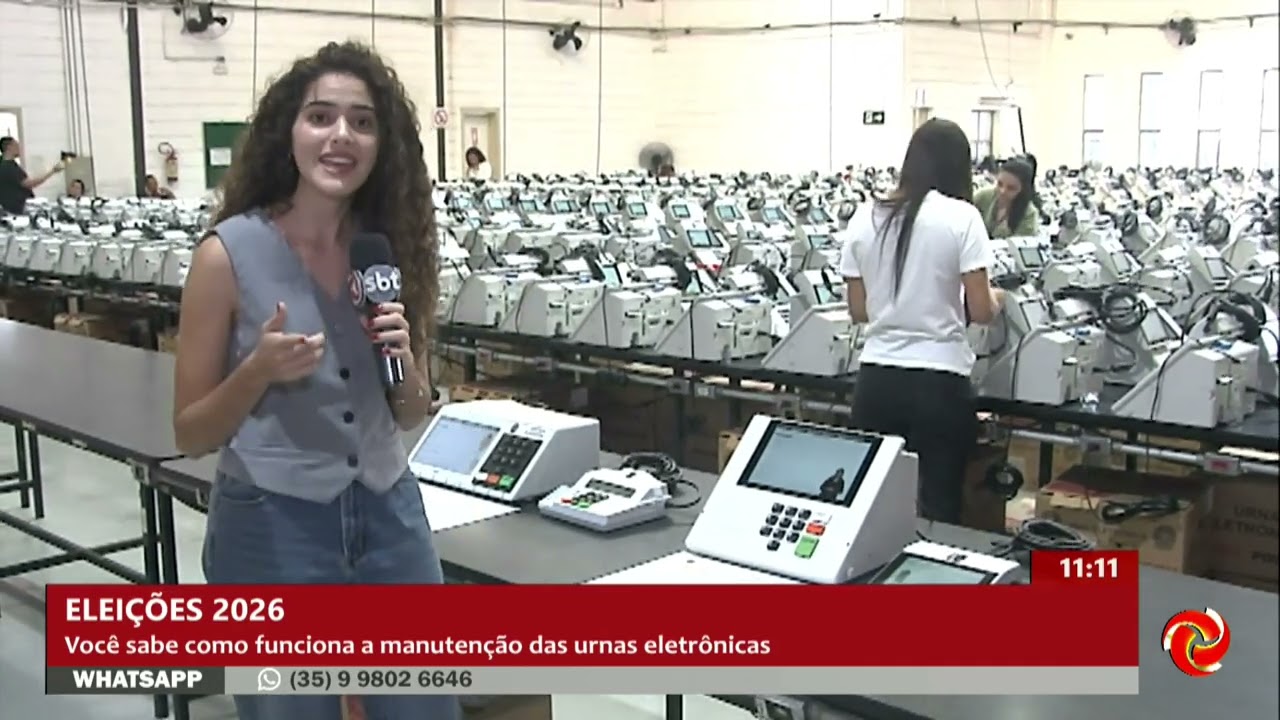 Veja como é feita a manutenção das urnas eletrônicas