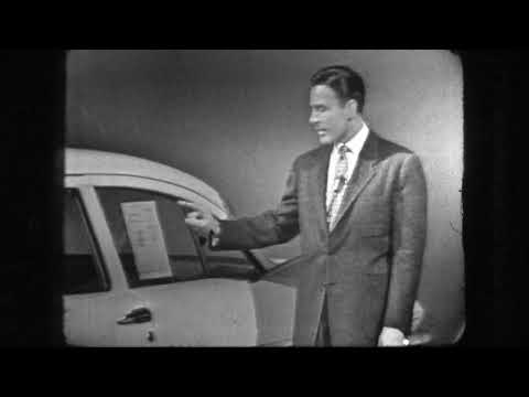 Plymouth Motors Live Kinescope 1959 TV Ad 4K - Canon EOS M - Magic Lantern - DaVinci Resolve