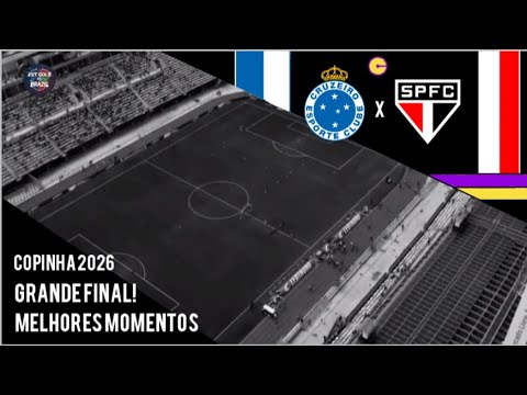 Cruzeiro 2x1 São Paulo | CRUZEIRO BICAMPEÃO DA COPINHA!🔵🦊 | Copinha 2026 | Melhores Momentos 