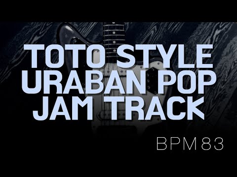 TOTO Style - Urban Pop Rock Backing Track in A minor
