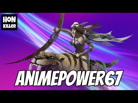 HoN Forsaken Archer Gameplay - AnimePower67 - Immortal