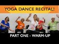 Chair Yoga Dance Recital Part 1 Warm Up Sherry Zak Morris Yoga Vista Dancers