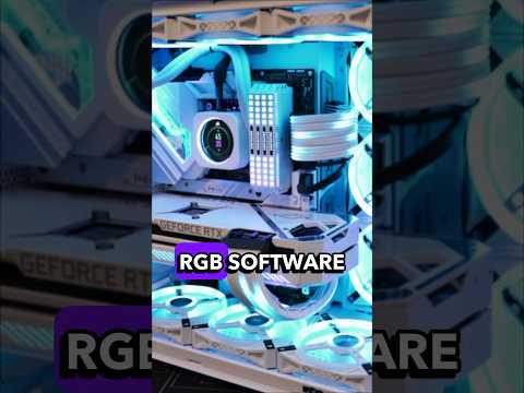 Beste RGB-Software? 💡 Die Antwort wird dich überraschen! #gamingpc #pcbuilding #pctips