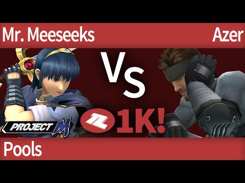 TLOC 1K PM - Mr. Meeseeks (Marth) vs GG | Azer (Snake) - Pools