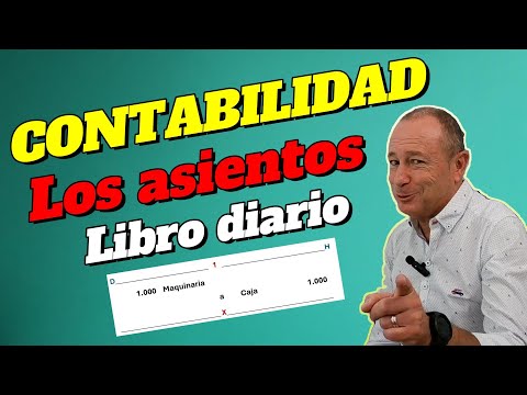 Los asientos y el libro diario #contabilidad
