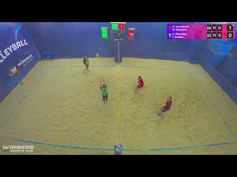 13:25 D. Svyrydenko / M. Stepanov - A. Matvieiev / I. Datsiuk 05.03.2023 | Winners Beach Volleyball
