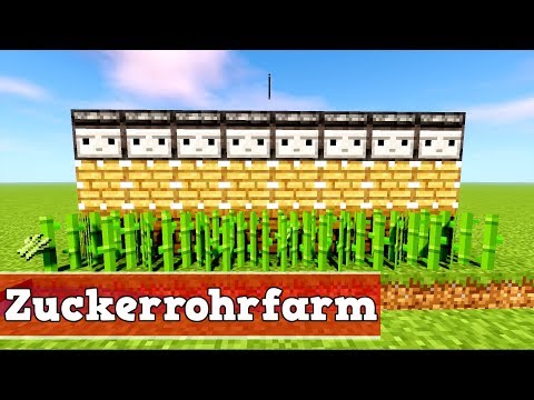 , title : 'Wie baut man eine automatische Zuckerrohrfarm in Minecraft | Minecraft Zuckerrohrfarm bauen deutsch'