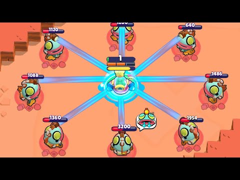 GOD GADGET vs -999 IQ ATTACK GLOWBERT!!|Brawl Stars Funny Moments & Fails & Glitches #1517