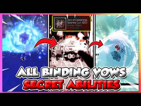 Jujutsu Infinite All Binding Vows Secret Abilities Fast Progression + Full Guide! (CODES)