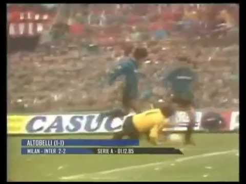 1985-1986 Milan vs Inter 2-2