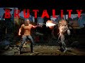 MK11 All Terminator Brutalities Fatalities Friendship Fatal Blow Ending