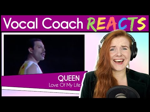Vocal Coach reacts to Queen - Love Of My Life (Freddie Mercury Live)