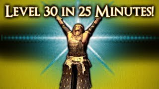 HOW TO GET TO LEVEL 30 IN UNDER 25 MINUTES: BEFORE THE GARGOYLES OR QUELAGG! - DARK SOULS REMASTERED