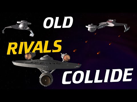 Historic Showdown: Constitution vs Two D7 Cruisers! Star Trek Bridge Commander