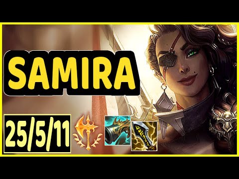SAMIRA VS KAI'SA - 25/5/11 KDA ADC GAMEPLAY EMERALD II