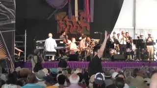 Irwin Mayfield & the New Orleans Jazz Orchestra, New Orleans Jazz Festival, April 25, 2014