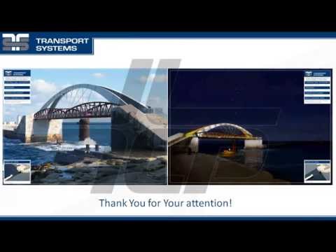 Design, fabrication and erection of a steel foot bridge, St. Elmo, Valletta