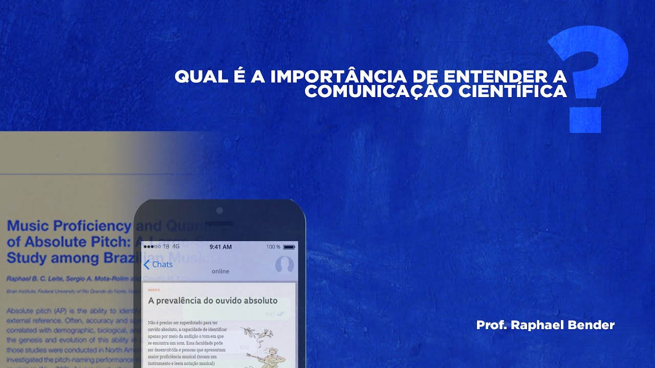 Qual é a importância de entender a comunicação científica