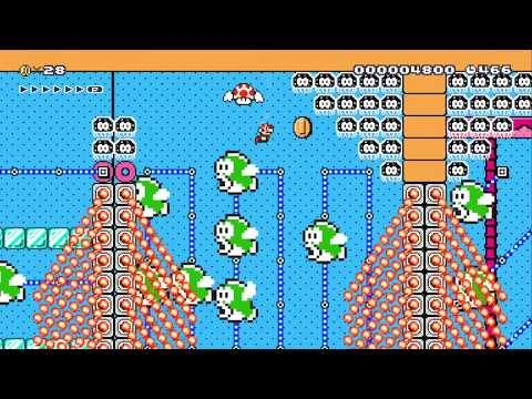 Precise Swimming by jeanbatman - SUPER MARIO MAKER - NO COMMENTARY 1ay