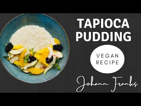 How to make Tapioca Pudding / Tapioca pudding recipe/ Tapioca with fresh fruit