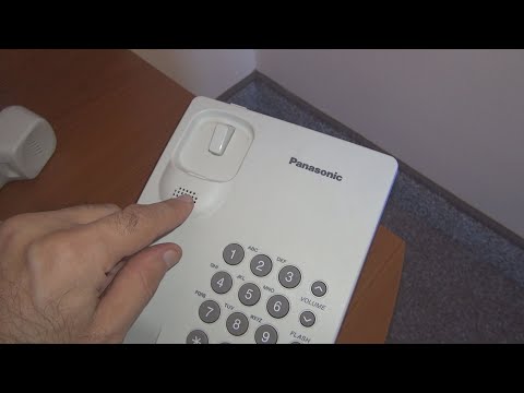 Panasonic KX-TS500PDW telefonas video