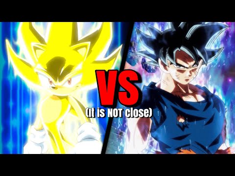 Why Goku VS Sonic Is NOT Close