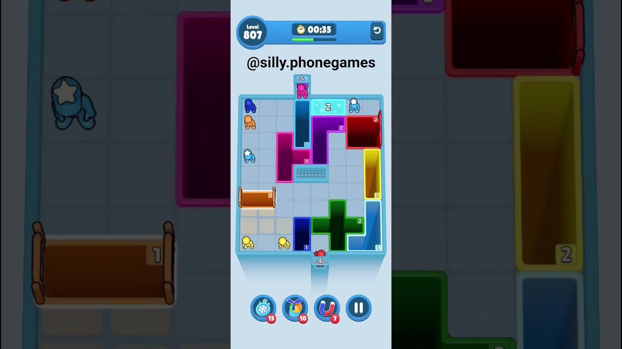 Drop Away Level 807 Walkthrough Solution