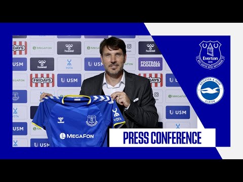 JEAN-LUC VASSEUR'S FIRST PRESS CONFERENCE AS EVERTON WOMEN MANAGER!
