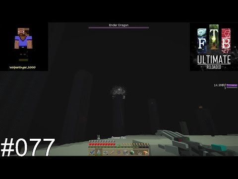 Railgun ausprobieren - FTB Ultimate Reloaded #077 | Minecraft 1.12.2 | german / deutsch