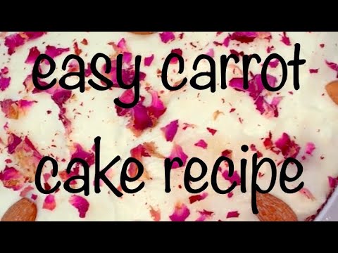 Carrot Cake Recipe | Fusion Cooking with Rash