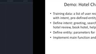 CS410 Project Presentation - Bot Engine