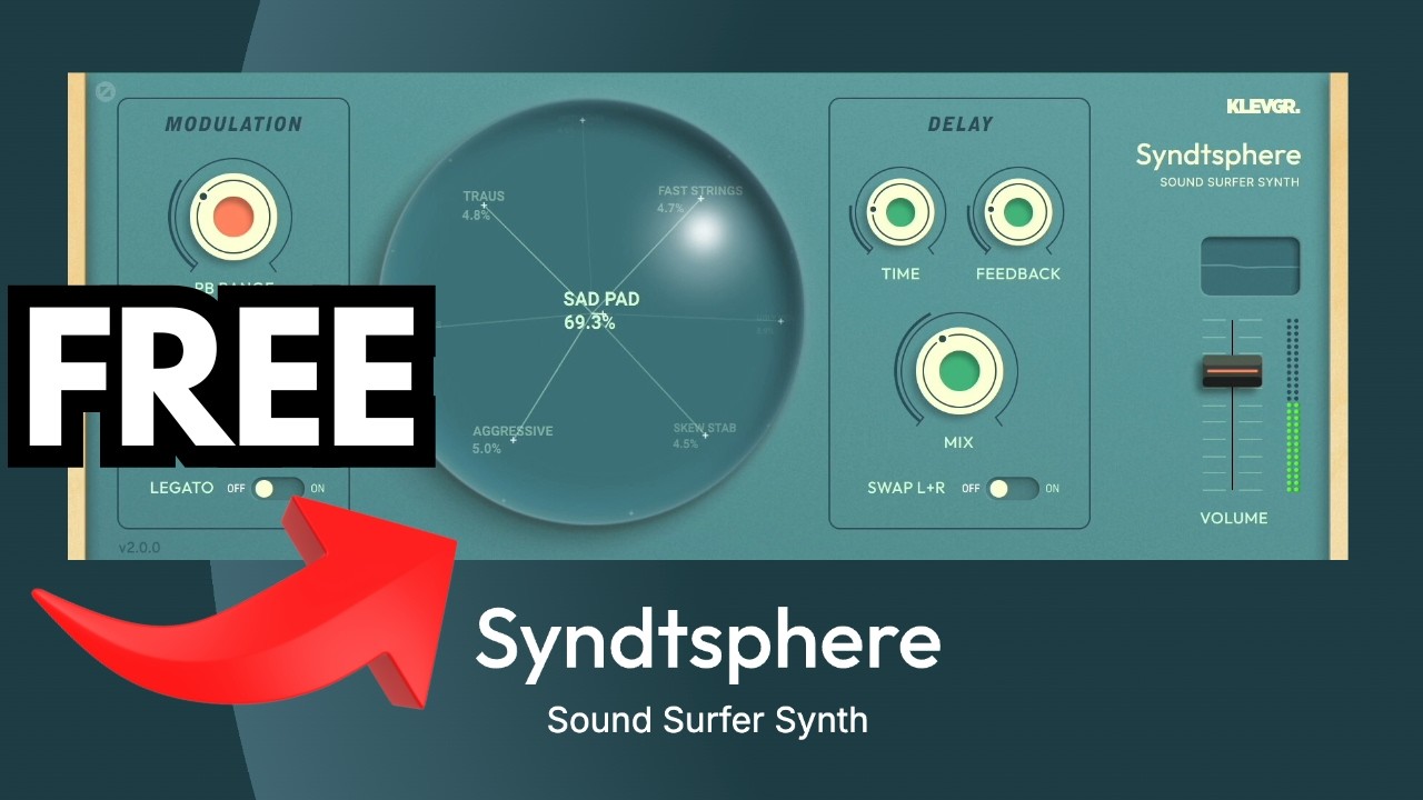 The Best FREE Synth Plugin by Klevgränd! 🔥 Discover SyndtSphere VST AU