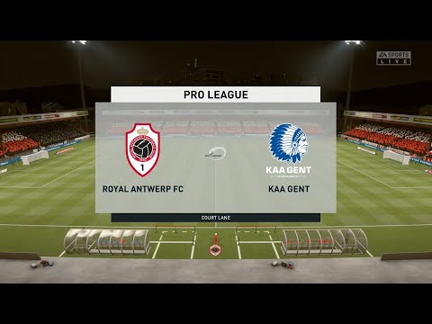 Antwerp vs KAA Gent | Belgian Pro League (22/08/2020) | Fifa 20