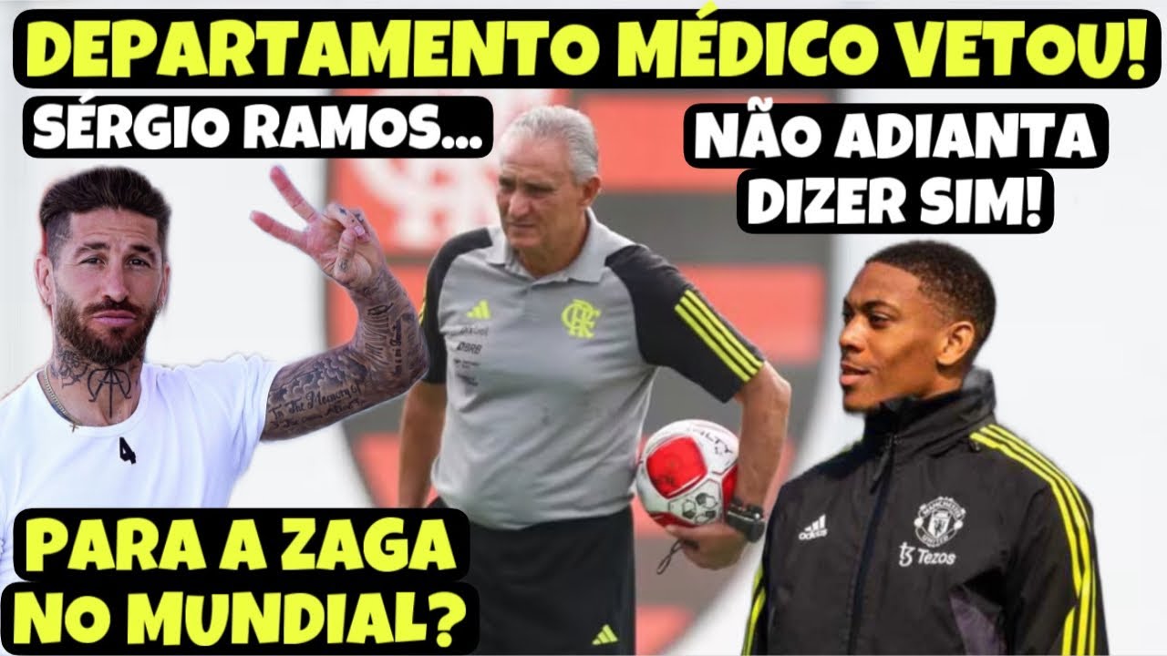 SÉRGIO RAMOS NO MUNDIAL? NÃO ADIANTA ACEITAR! FOI VETADO! TITE TEM NOVE PROBLEMAS CONTRA O BAHIA!