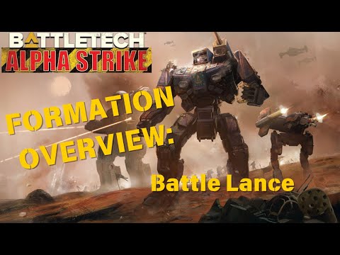 What makes this my most used formation? Battletech Alpha Strike Formation Overview: Battle Lance