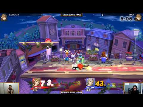 Ultra WBB #118 | Blazingpasta (zelda) vs skaiza (zelda) - losers Semi finals - Low Tiers