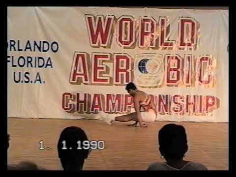 Ray Rosado (Puerto Rico) - 1996 ANAC World Aerobic Championship