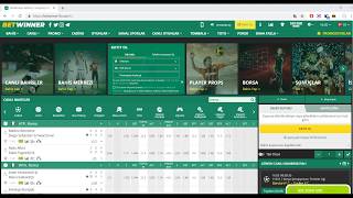 BETWINNER bahis sitesine  KAYIT işlemi!!