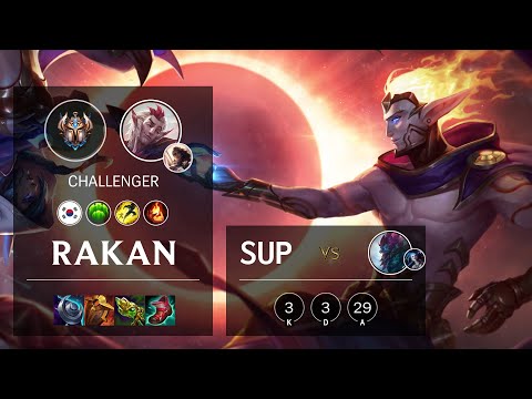 Rakan Support vs Trundle - KR Challenger Patch 11.23