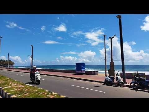 vishaka beautiful beach Road