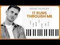 How To Play It Runs Through Me By Tom Misch ft. De La Soul On Piano - Piano Tutorial (PART 1)
