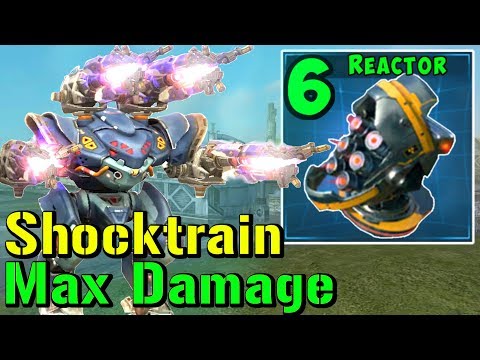 UBER SHOCKTRAIN SPECTRE Mk2 - MAX Damage Modules War Robots Gameplay WR